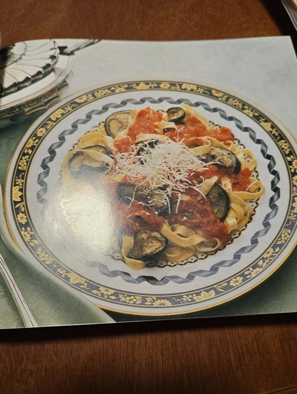 The Joy of Pasta Cookbook - Cream & Green Cover